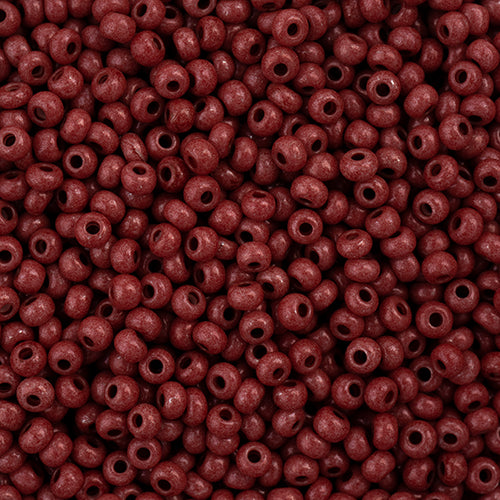 CZECH SEED BEAD 11/0 TERRA INTENSIVE BROWN