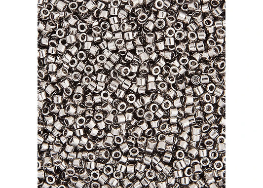 Metallic Steel Delica 11/0 DB-21 - Turtle Island Beads And Silver