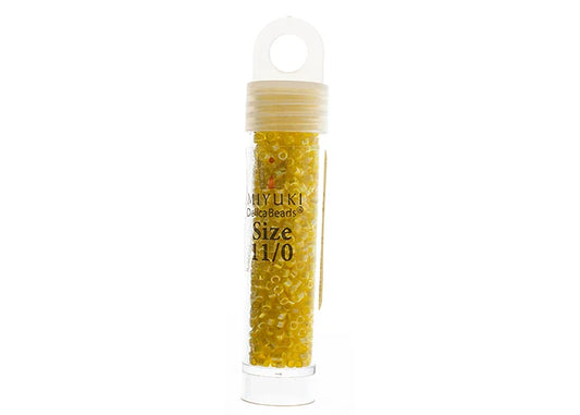 Yellow AB Delica 11/0 DB-0160 - Turtle Island Beads And Silver