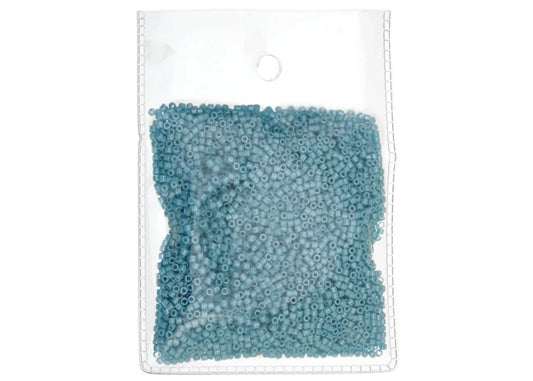 Light Aqua Glazed Luster Delica 11/0 DB-0217 - Turtle Island Beads And Silver