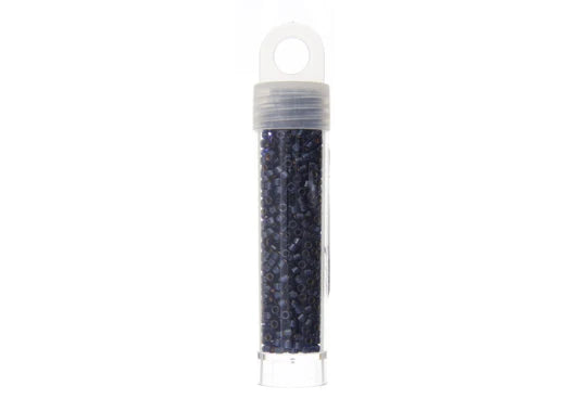 Dark Blue Lined-Dyed Delica 11/0 DB-278 - Turtle Island Beads And Silver