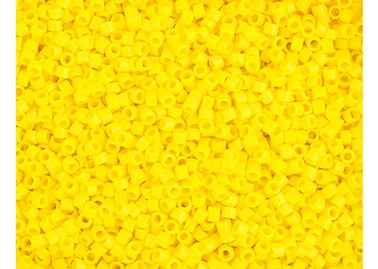 Opaque Yellow Delica 11/0 DB-0721 - Turtle Island Beads And Silver