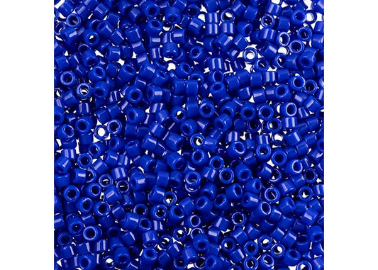 Opaque Cobalt Blue Delica 11/0 DB-726 - Turtle Island Beads And Silver