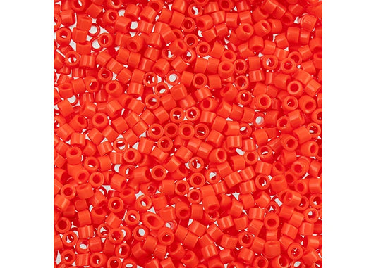Red Vermillion Delica 11/0 DB-727 - Turtle Island Beads And Silver