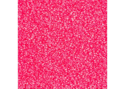Wild Strawberry Luminous Delica 11/0 DB-2035 - Turtle Island Beads And Silver