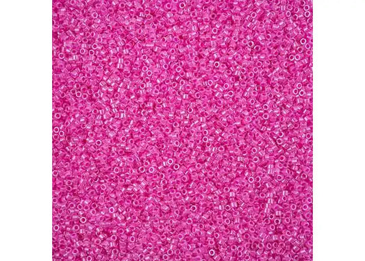 Hot Magenta Luminous Delica 11/0 DB-2037 - Turtle Island Beads And Silver