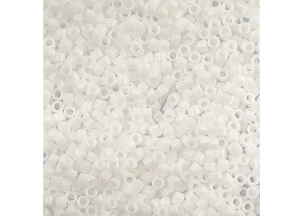 Chalk White Delica 11/0 DB-200 - Turtle Island Beads And Silver