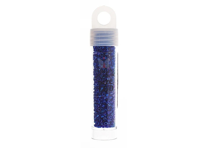Cobalt Blue Opaque AB Delica 11/0 DB-216 - Turtle Island Beads And Silver