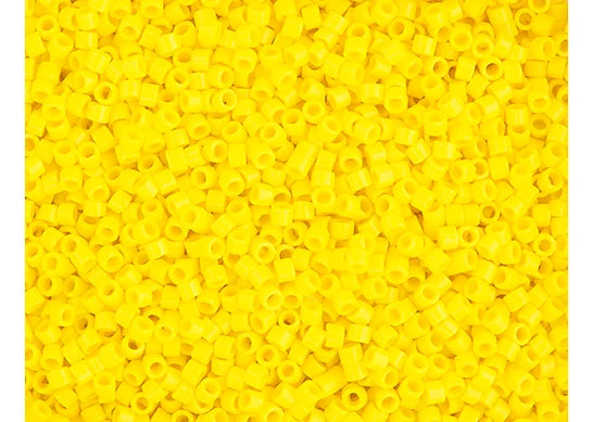 Opaque Yellow Delica 11/0 DB-0721 - Turtle Island Beads And Silver