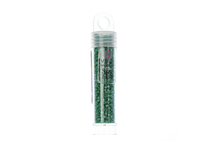 Green Kelly Dyed Delica 11/0 DB-0655 - Turtle Island Beads And Silver