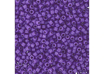 Duracoat Opaque Dyed Dark Mauve Delica 11/0 DB-2140 - Turtle Island Beads And Silver