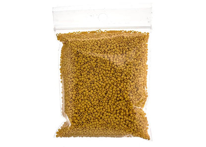 Frosted Glazed Yellow Canary Matte Delica 11/0 DB-2284 - Turtle Island Beads And Silver
