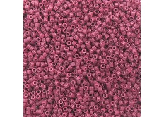 Duracoat Opaque Dyed Dusty Rose Delica 11/0 DB-2353 - Turtle Island Beads And Silver