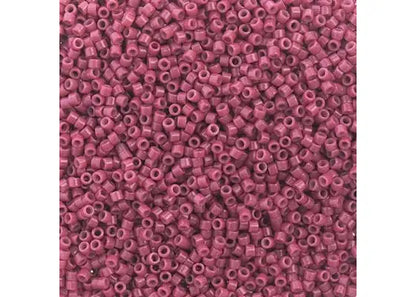 Duracoat Opaque Dyed Dusty Rose Delica 11/0 DB-2353 - Turtle Island Beads And Silver