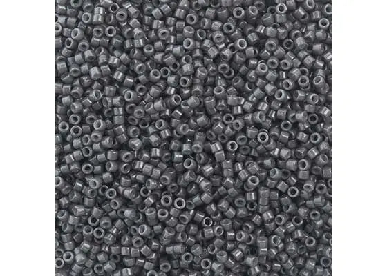 Duracoat Opaque Charcoal Grey Delica 11/0 DB-2368 - Turtle Island Beads And Silver