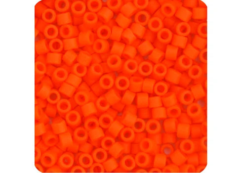 Orange Matte Opaque Delica 11/0 DB-752 - Turtle Island Beads And Silver