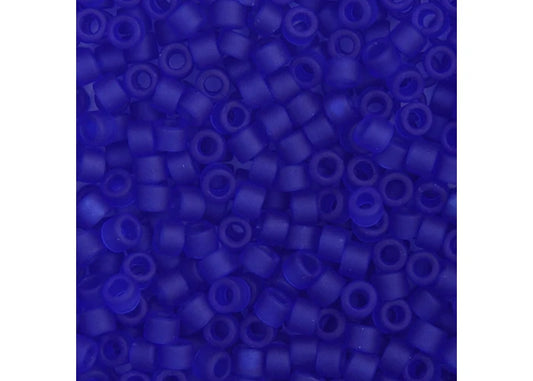 Transparent Cobalt Blue Delica 11/0 DB-748 - Turtle Island Beads And Silver