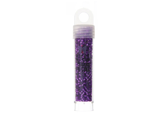 Mangenta Silverlined Delica 11/0 DB-1345 - Turtle Island Beads And Silver