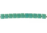 Duracoat Opaque Dyed Turquoise Green Delica 11/0 DB-2125 - Turtle Island Beads And Silver