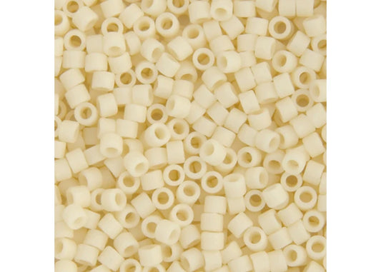 Dark Cream Opaque Delica 11/0 DB-762 - Turtle Island Beads And Silver
