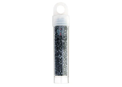 Dark Gunmetal Opaque Nickel Plated Delica 11/0 DB-453 - Turtle Island Beads And Silver