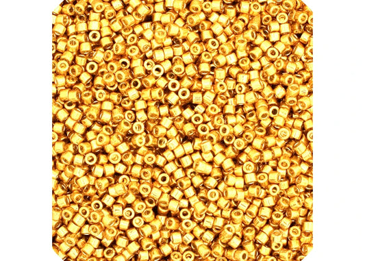 Duracoat Galvanized Gold Delica 11/0 DB-1832 - Turtle Island Beads And Silver