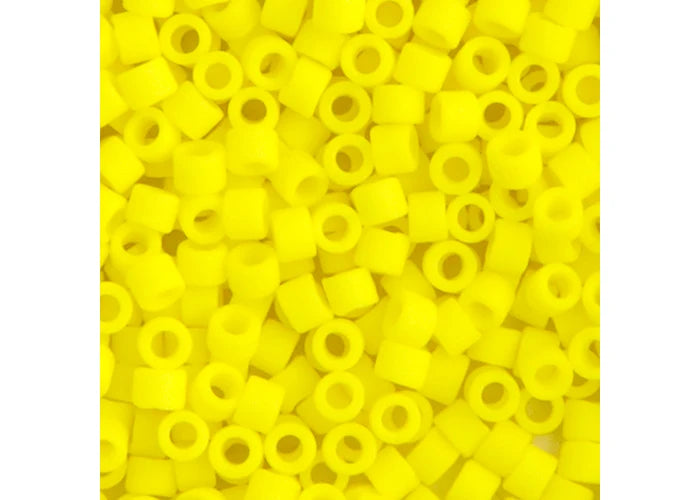 Yellow Matte Opaque Delica 11/0 DB-751 - Turtle Island Beads And Silver