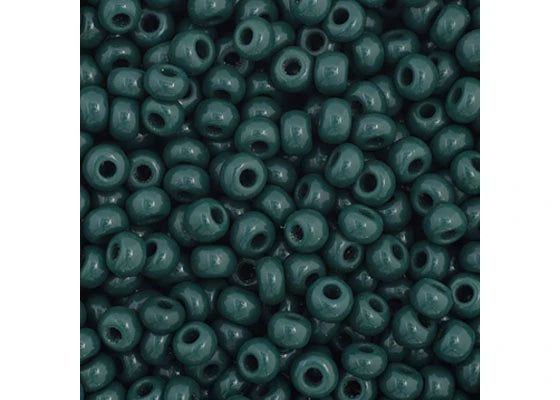 OPAQUE DARK GREEN 11/0