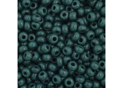 OPAQUE DARK GREEN 11/0