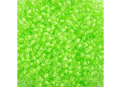 CRYSTAL C/L NEON GREEN 11/0