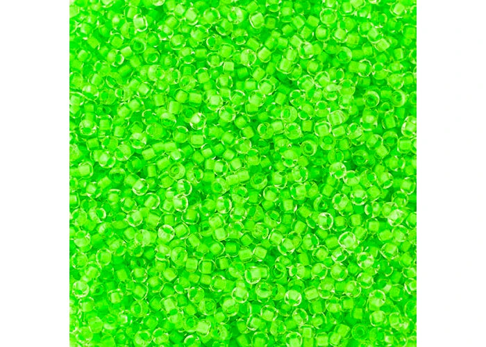 CRYSTAL C/L NEON GREEN 11/0