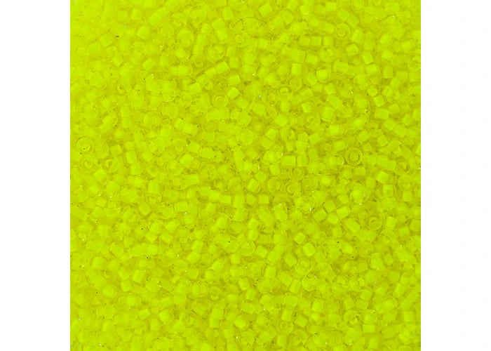 CRYSTAL C/L NEON YELLOW 11/0