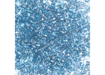 FANCY LINED SKY BLUE 11/0