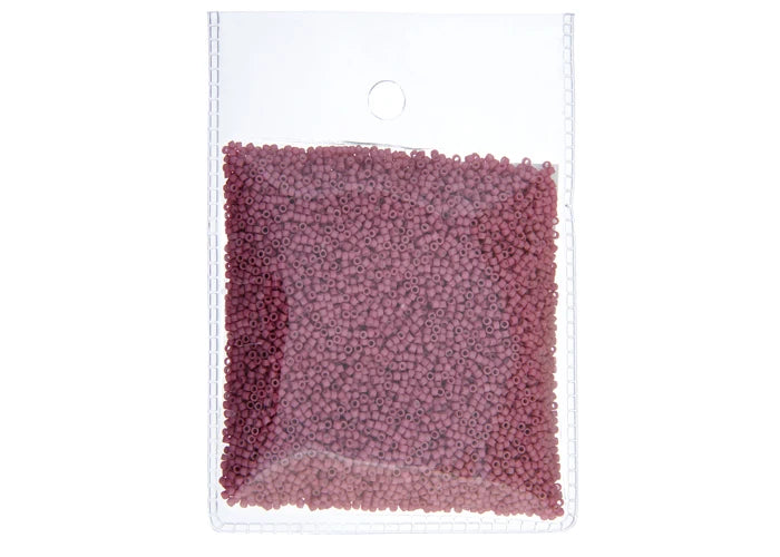 MIYUKI DELICA 11/0 50G BAG ANTIQUE ROSE OPAQUE MATTE-DYED (800)