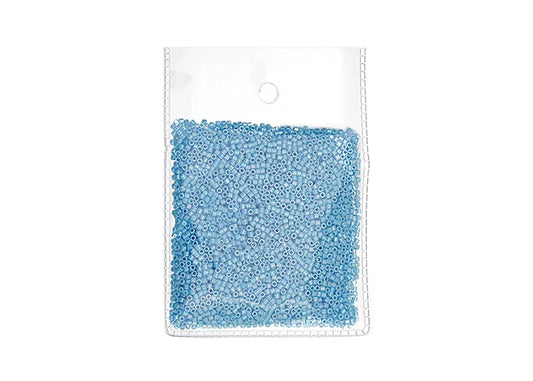 MIYUKI DELICA 11/0 50G BAG LIGHT BLUE OPAQUE AB (164)