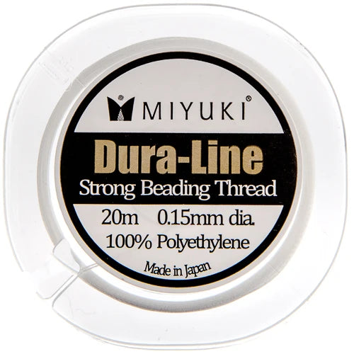 Miyuki Dura-line 20m Crystal Clear 0.15mm Strong Beading Thread