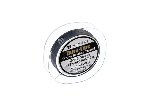Miyuki Dura-line 20m Smoke 0.15mm Strong Beading Thread