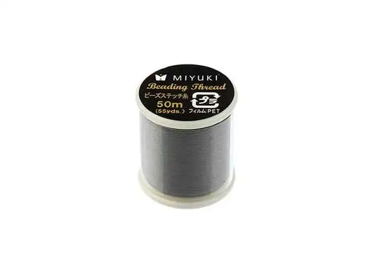 Miyuki Nylon Beading Thread b Grey Smoke (50m)