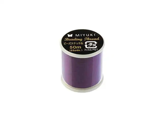 MIYUKI NYLON BEADING THREAD B PURPLE (50M)