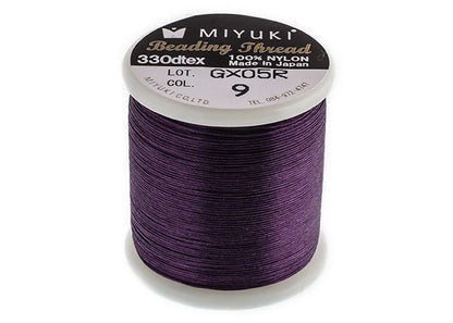 MIYUKI NYLON BEADING THREAD B PURPLE (50M)