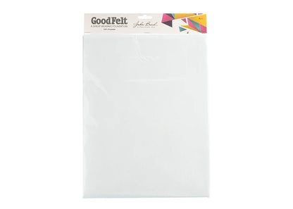 GOODFELT BEADING FOUNDATION 1.5MM 8.5X11IN (4PCS/PKG) WHITE