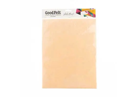 GOODFELT BEADING FOUNDATION 1.5MM 8.5X11IN 4PCS CREAM