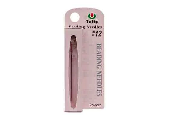 TULIP BEADING NEEDLE #12 2PCS. - .35X47.5MM