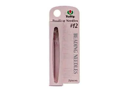 TULIP BEADING NEEDLE #12 2PCS. - .35X47.5MM