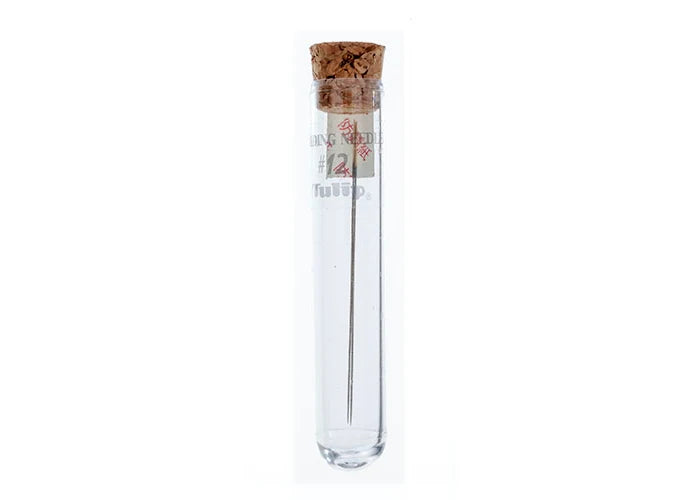 TULIP BEADING NEEDLE #12 2PCS. - .35X47.5MM