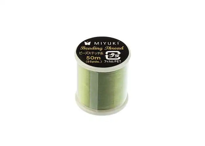 MIYUKI NYLON BEADING THREAD B PERIDOT (50M)