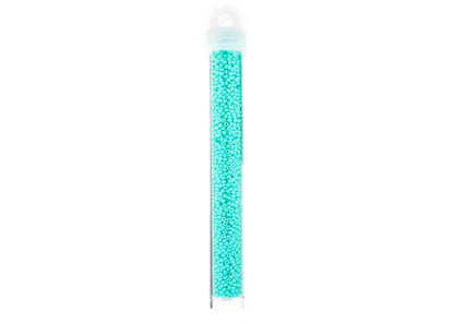MIYUKI SEED BEAD 11/0 AQUAMARINE OPAQUE DURACOAT
