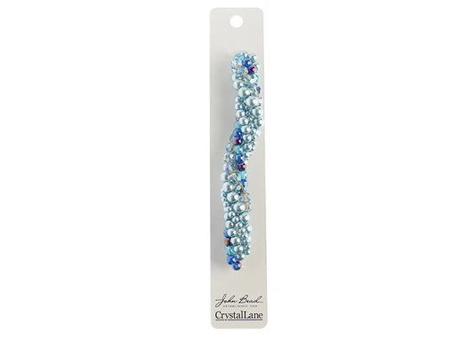 Crystal Lane Diy Twisted Bead Strands Gentian