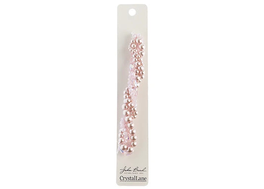 Crystal Lane Diy Twisted Bead Strands Peony