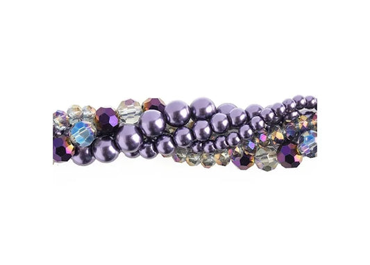 Crystal Lane Diy Twisted Bead Strands Scabiosa